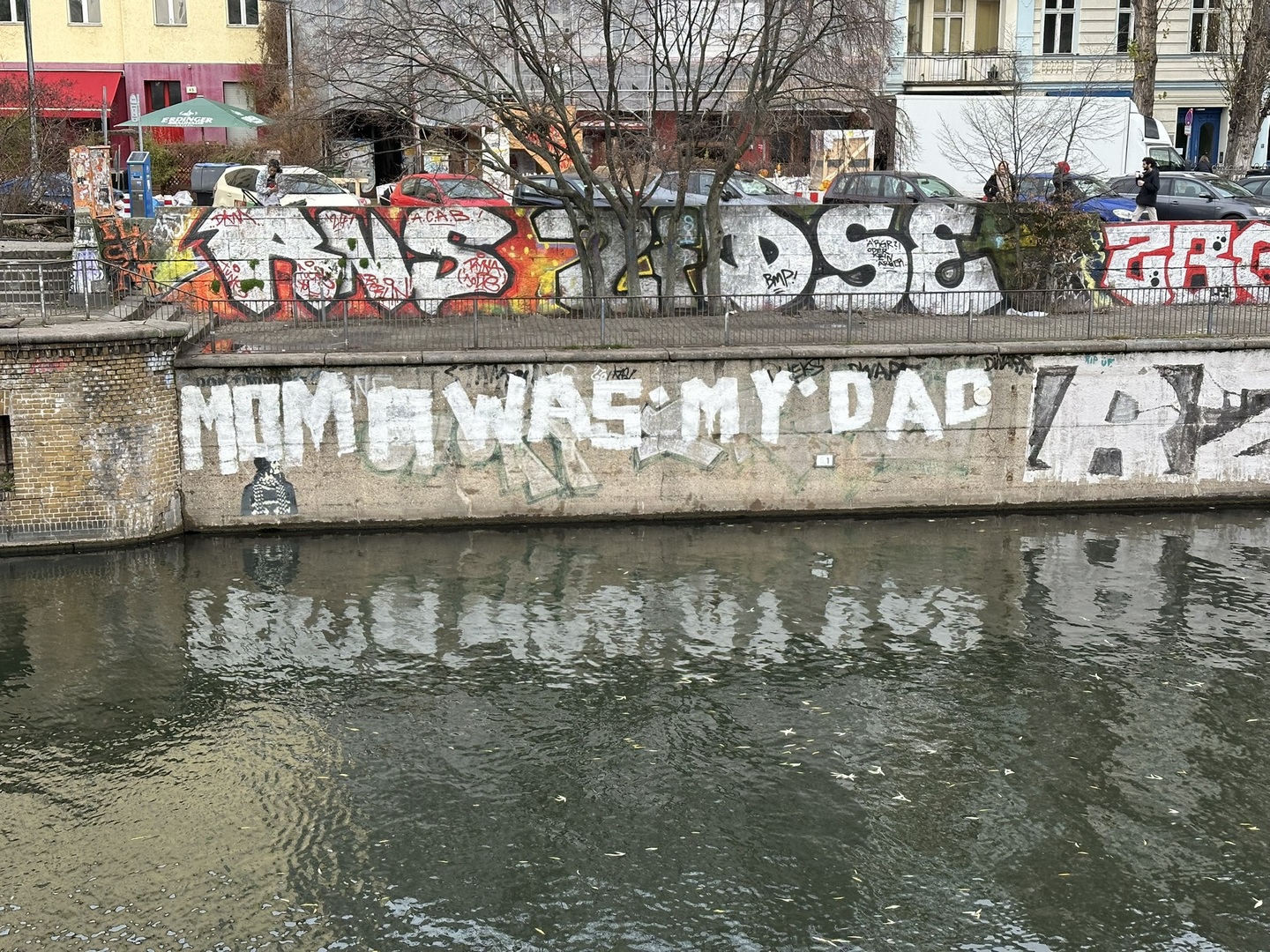 river wall